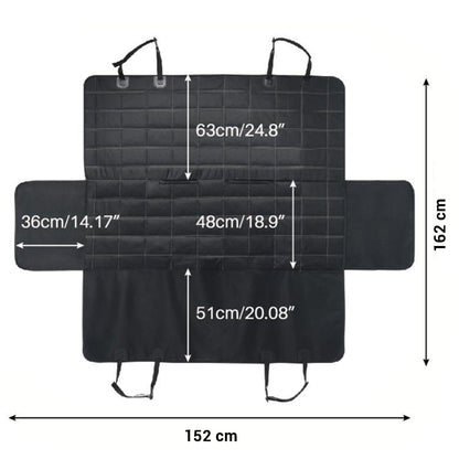 NNEAGS Luxury Car Trunk Pet Mat Boot Cargo Liner Waterproof Seat Cover Protector Hammock Non-Slip Pet Travel Essentials