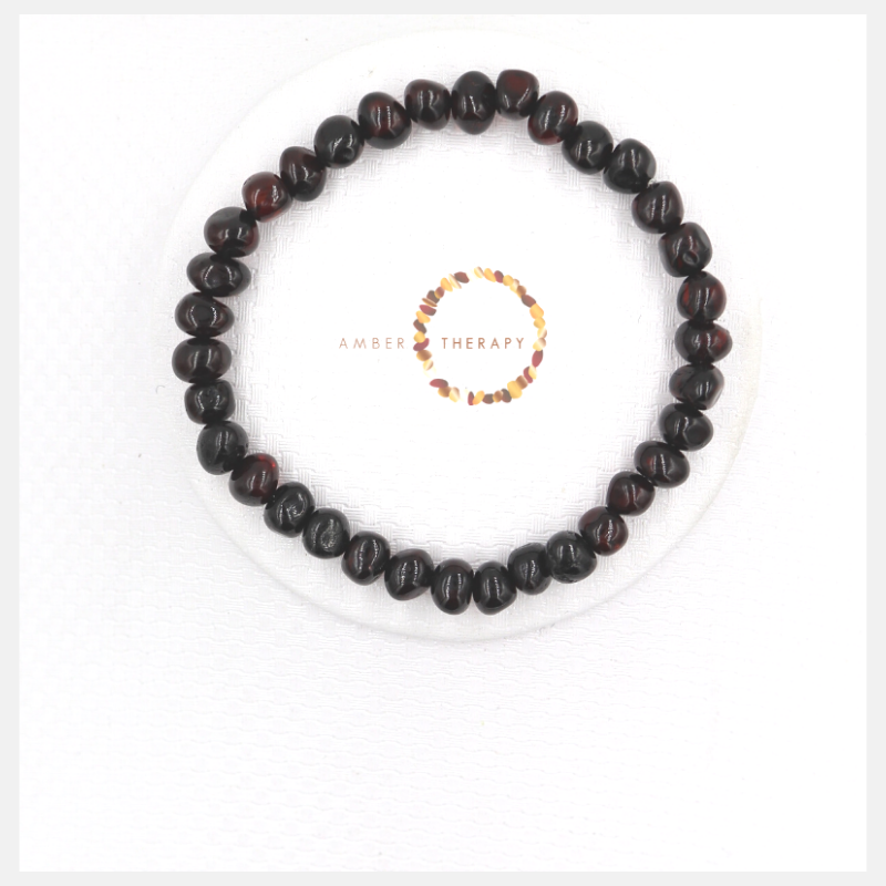 Adult Cherry Amber Bracelet