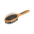 Natural Bamboo Two-Sided Brush: Dogs & Cats