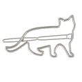 Hair Accessories Minimalist Gold Silver Metal Cat Hairgrips Hair Clips Hairpin