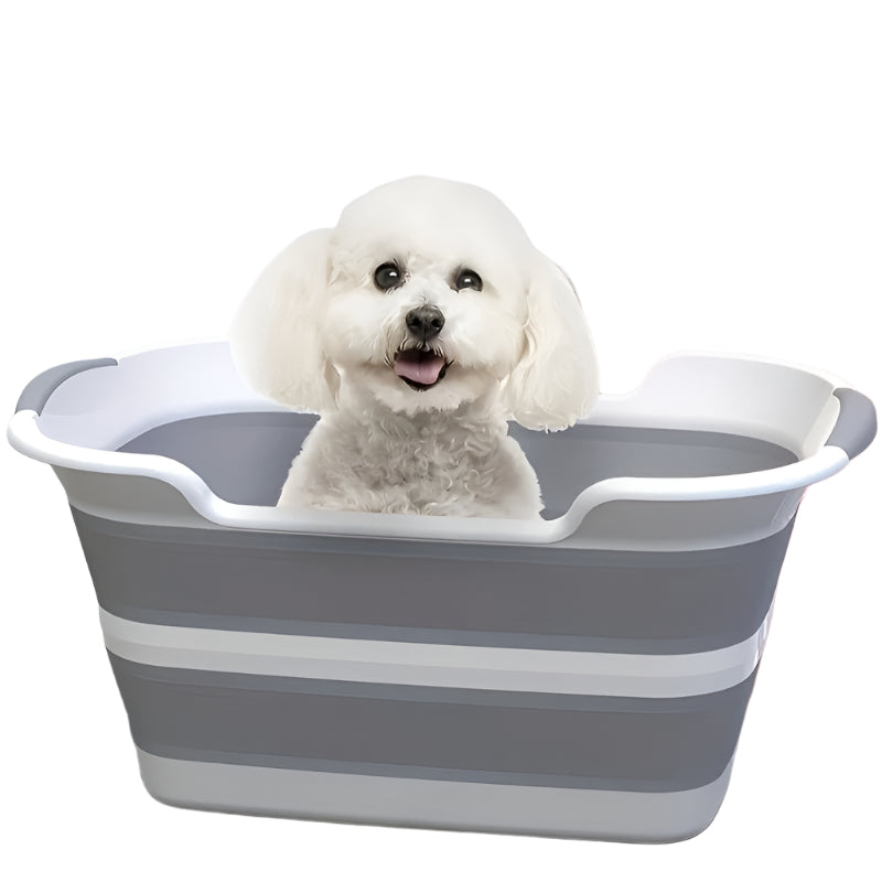 NNETM Foldable Pet Bathtub Large Capacity Dog Cleaning Bucket