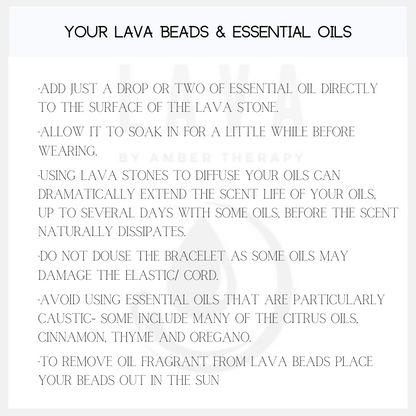 Lava & Honey Amber Adult Bracelet