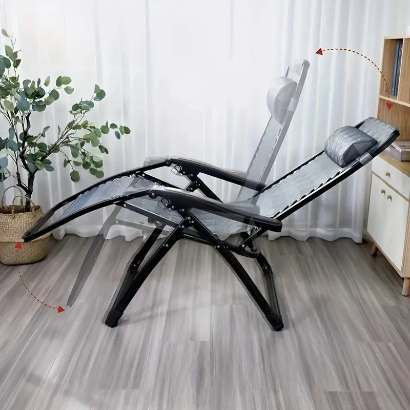 NNETM Foldable Lounge Chair for Adults - Camping Essential