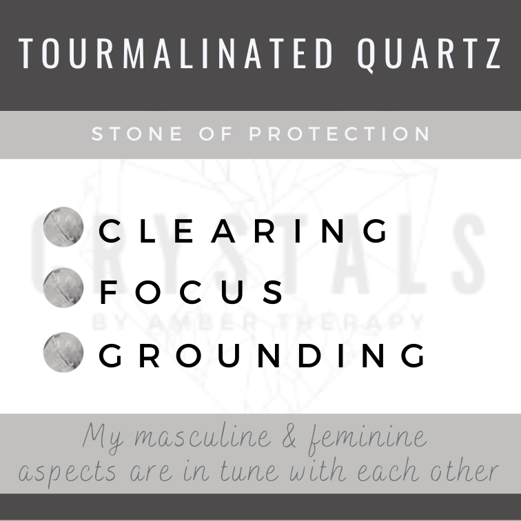 Amber, Turquoise & Tourmalinated Quartz Adult Bracelet