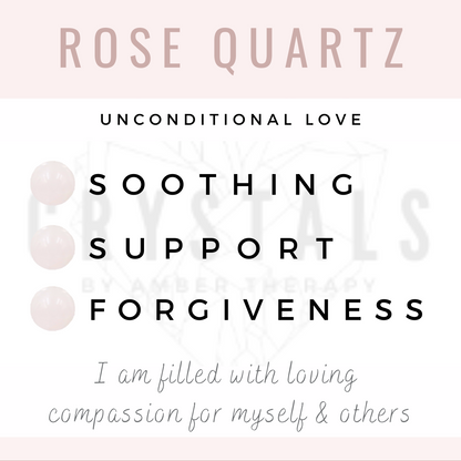 Amber & Rose Quartz Adult Bracelet