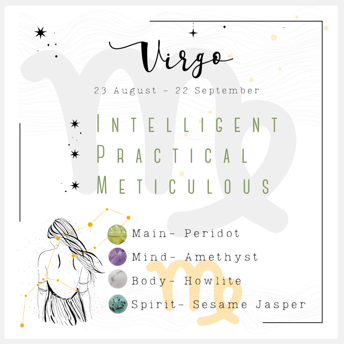 Virgo Adult Bracelet