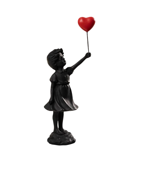 Banksy Balloon Girl Sculpture