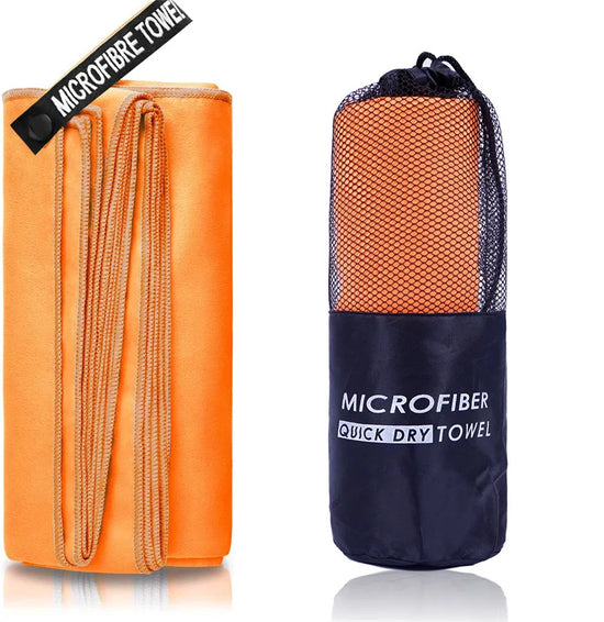 Quick-Drying Sports Towel Swimming (Orange)
