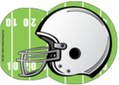 SHAPES ETC. Mini Notepad - Football Helmet