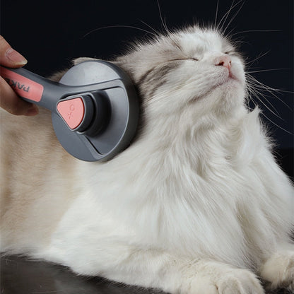 NNEOBA Cat Comb Dog Hair Remover Brush Pet Grooming Slicker Comb Removes Tangled  Self Cleaning Pet Supplies Accessories