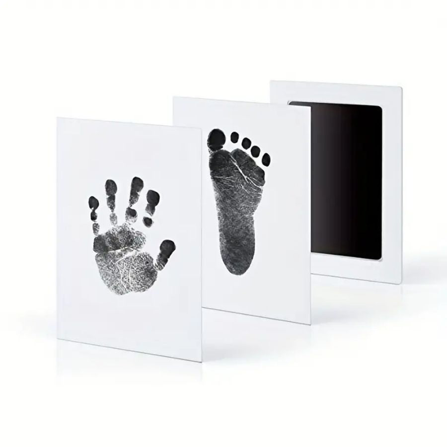 NNEDSZ Pet and Baby Safe Inkless Paw & Handprint Memory Kit - 4PCS