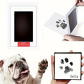 NNEDSZ Pet and Baby Safe Inkless Paw & Handprint Memory Kit - 4PCS