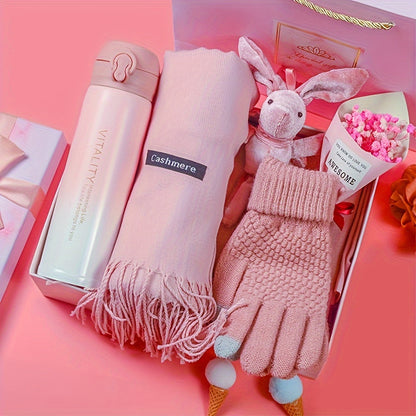 Insulated Sports Water Bottle Gift Set (420ml)