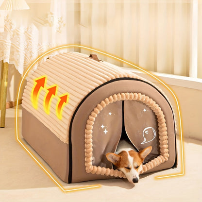 All-Season Pet Bed Kennel for Small to Large Pets