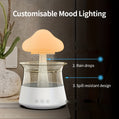 NNETM Rain Cloud Aromatherapy Essential Oil Diffuser Night Light