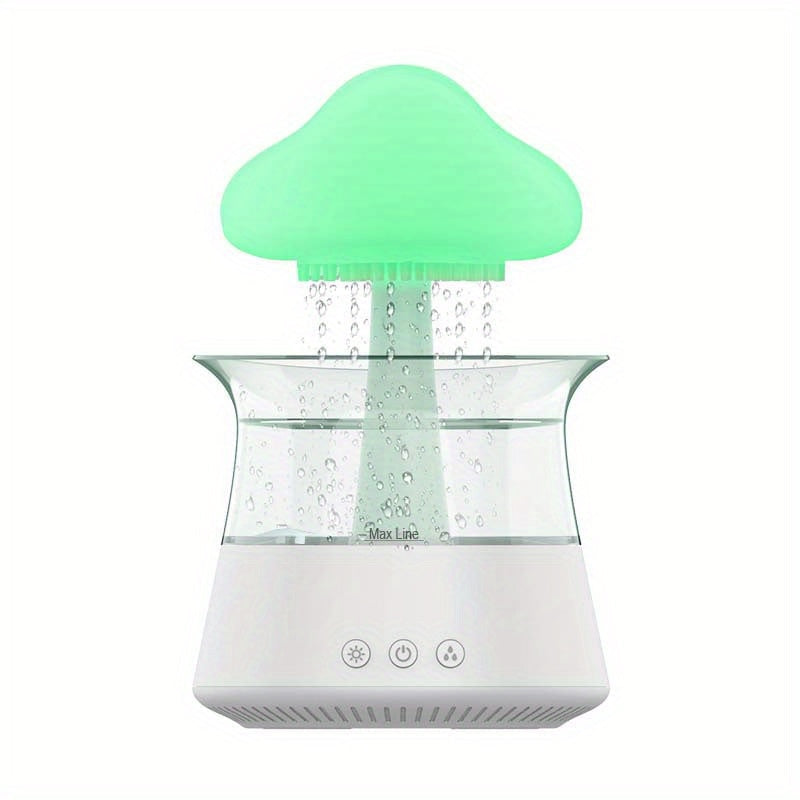 Rain Cloud Aromatherapy Essential Oil Diffuser Night Light