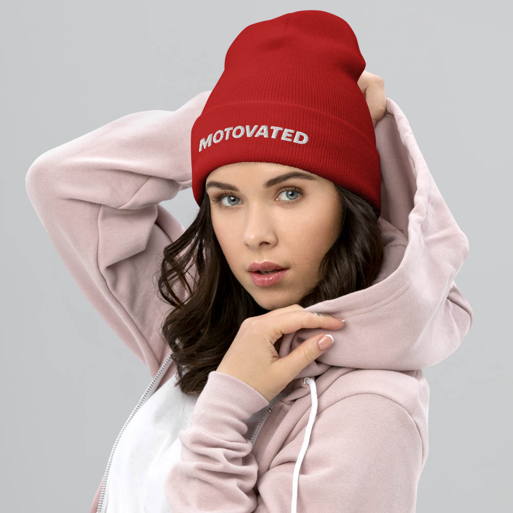 Motovated Cuffed Beanie