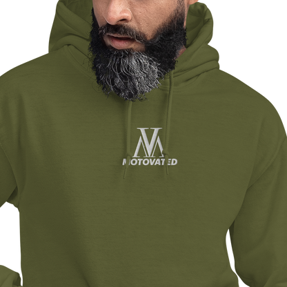 Embroided Motovated Hoodie