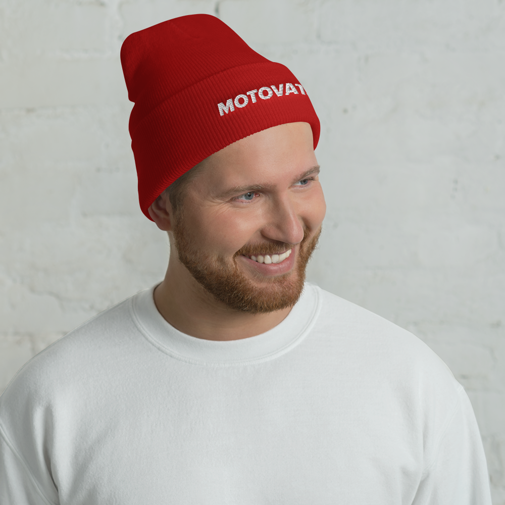 Motovated Cuffed Beanie
