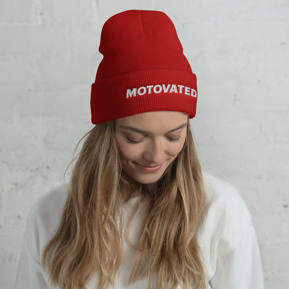 Motovated Cuffed Beanie