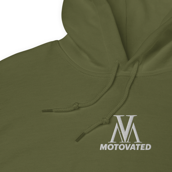 Embroided Motovated Hoodie