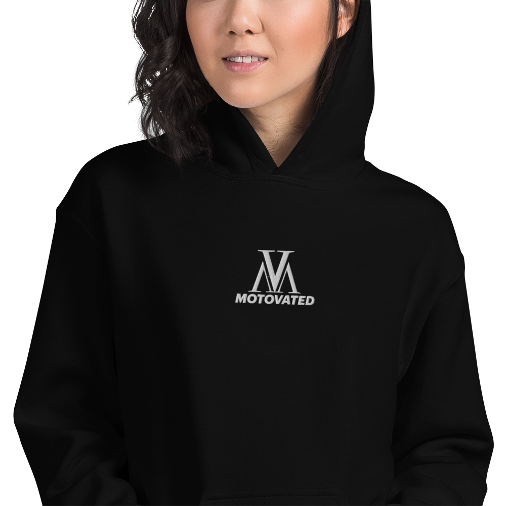 Embroided Motovated Hoodie