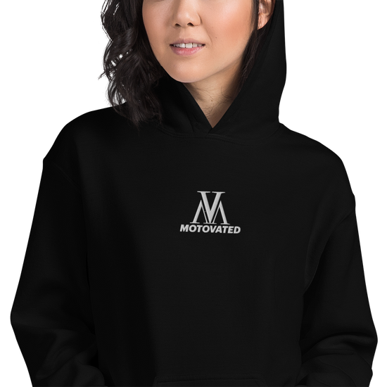 Embroided Motovated Hoodie