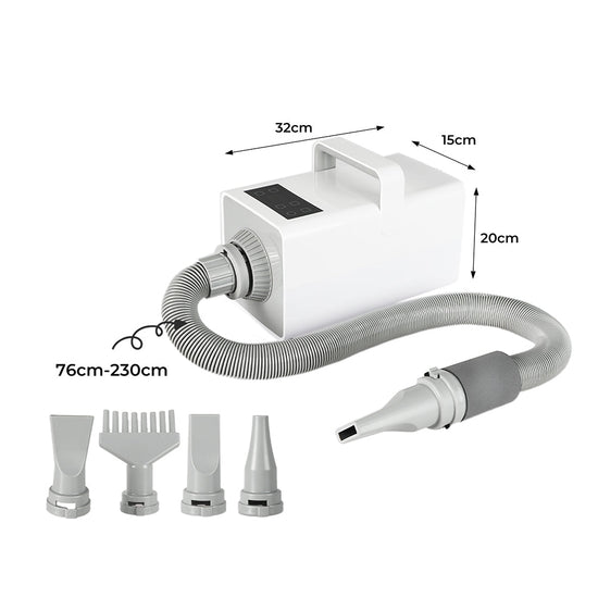 PaWz Pet Hair Dryer Dog Cat Led Grooming