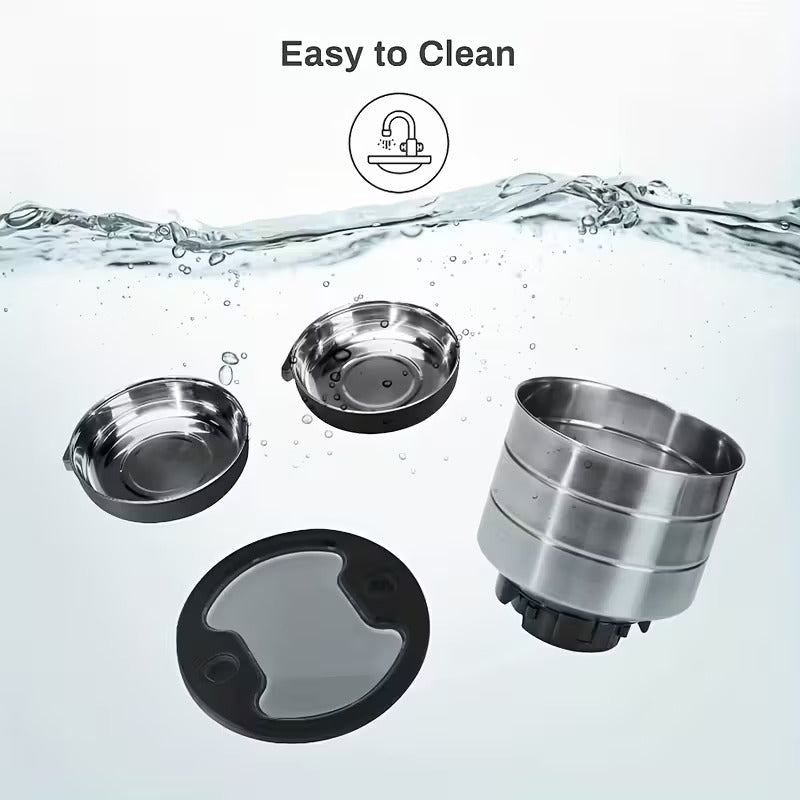 NNETM 4.5L Stainless Steel Smart Automatic Pet Feeder