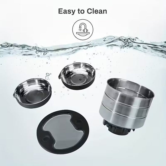 NNETM 4.5L Stainless Steel Smart Automatic Pet Feeder