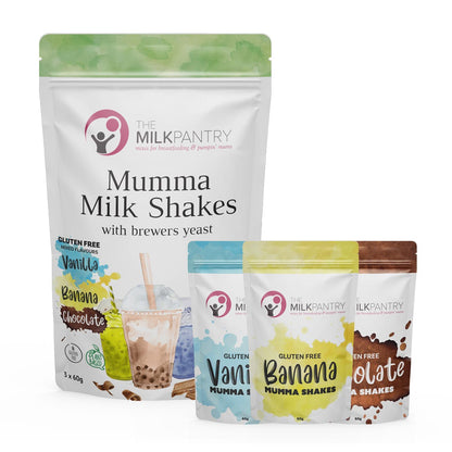 Gluten Free Mumma Shakes Sampler Pack (3 x 60g – 9 Serves) 🌱🥤💕-0
