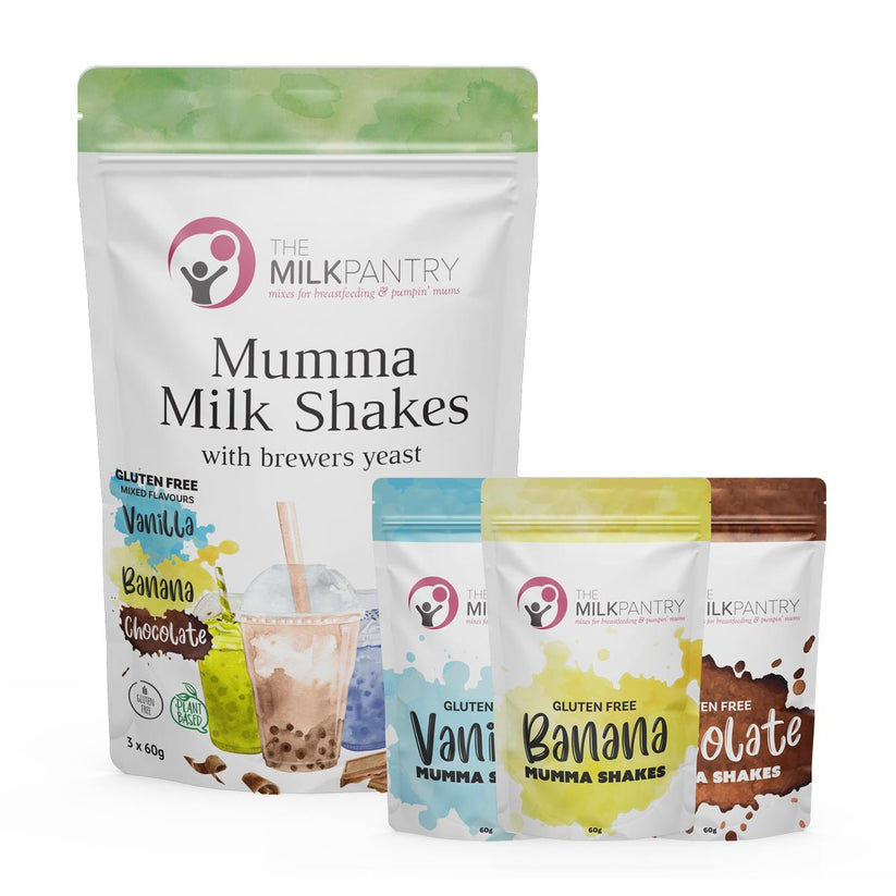 Gluten Free Mumma Shakes Sampler Pack (3 x 60g – 9 Serves) 🌱🥤💕-0