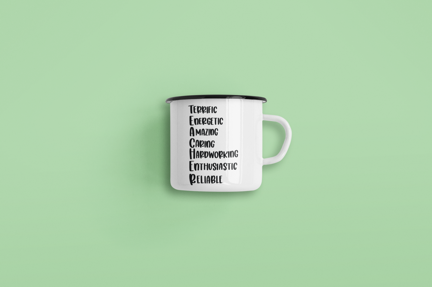 Teacher Adjectives Teacher Mug