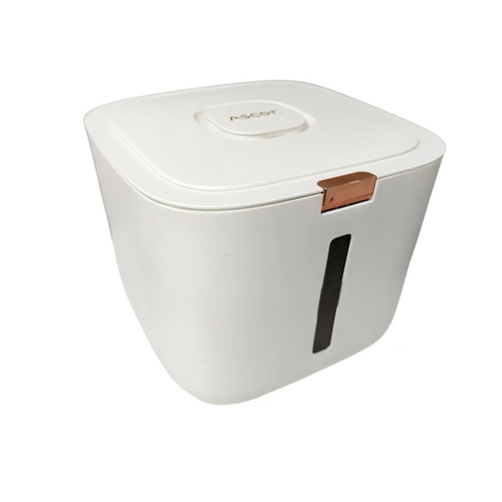 NNETM Pet Food Storage Container Flip-Top