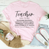 Teacher Definition Tee